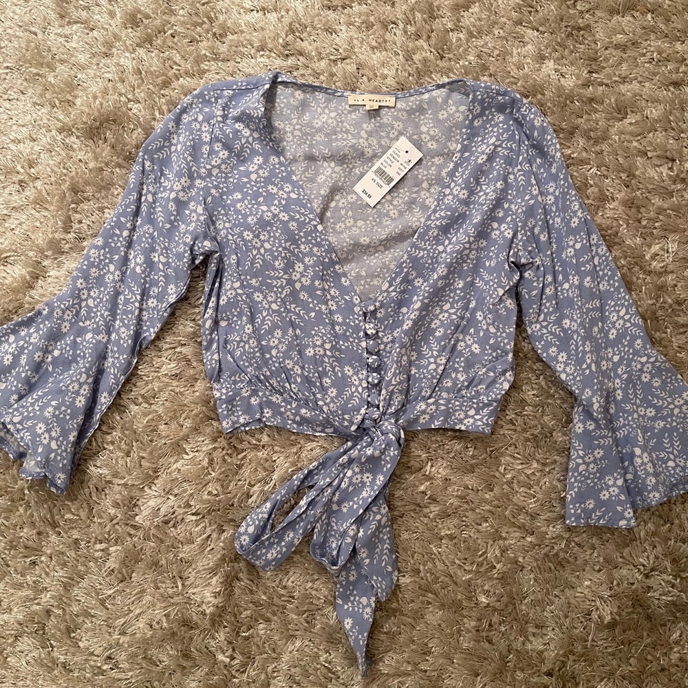 LA Hearts blouse